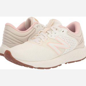 New Balance Women's 520 V7 Running Shoe Sea Salt / pink haze NWB womens 6.5 wide